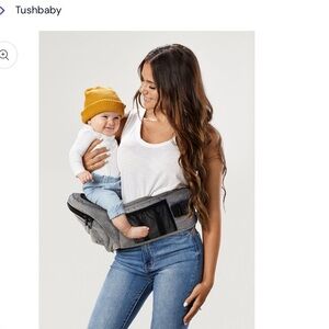 TUSHBABY Snakeprint HIP CHILD CARRIER Excellent Condition